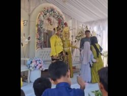 Viral! Pengantin Wanita Diduga Kesurupan saat di Pelaminan, Mendadak Jadi Penari