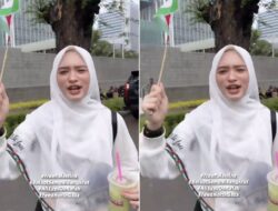 Inara Rusli Turun ke Jalan Ikut Aksi All Eyes on Rafah, Lantang Teriakkan Free Palestine