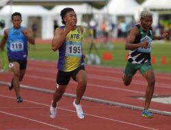 Zohri Gagal Bawa NTB Raih Emas di Nomor 4x100m Putra