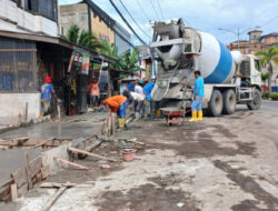 Pembangunan Drainase di Dumai Dipercepat, Warga Sambut Baik