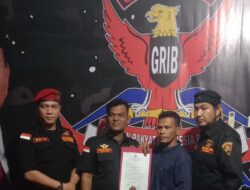 Habibon Sagala Resmi Menerima Mandat Sebagai Ketua Pimpinan Anak PAC GRIB Kecamatan Bukit kapur